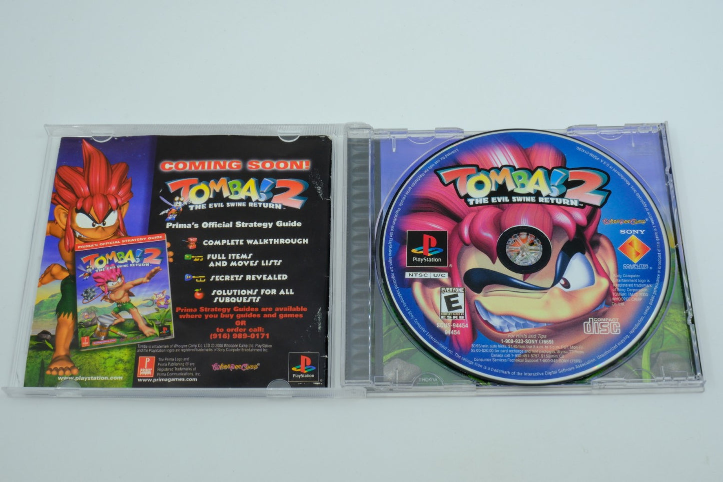 Tomba! 2: The Evil Swine Return - Complete in Box