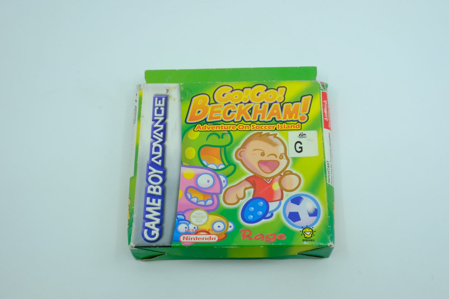 Go! Go! Beckham! Adventure on Soccer Island - Complete in Box