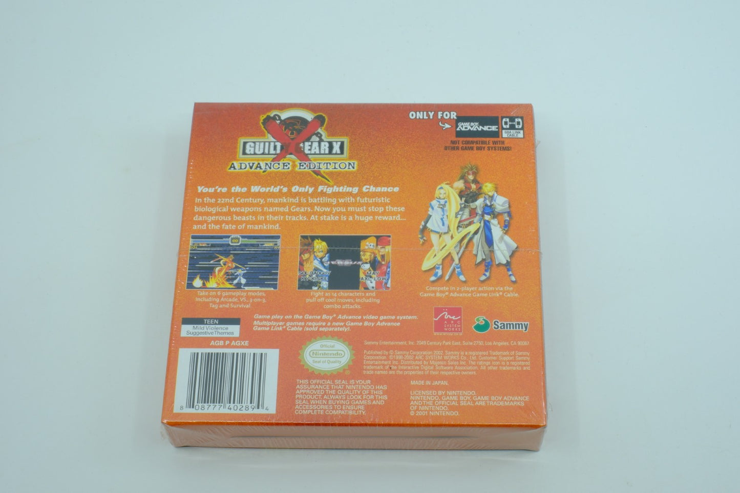 Guilty Gear X: Advance Edition - Sealed