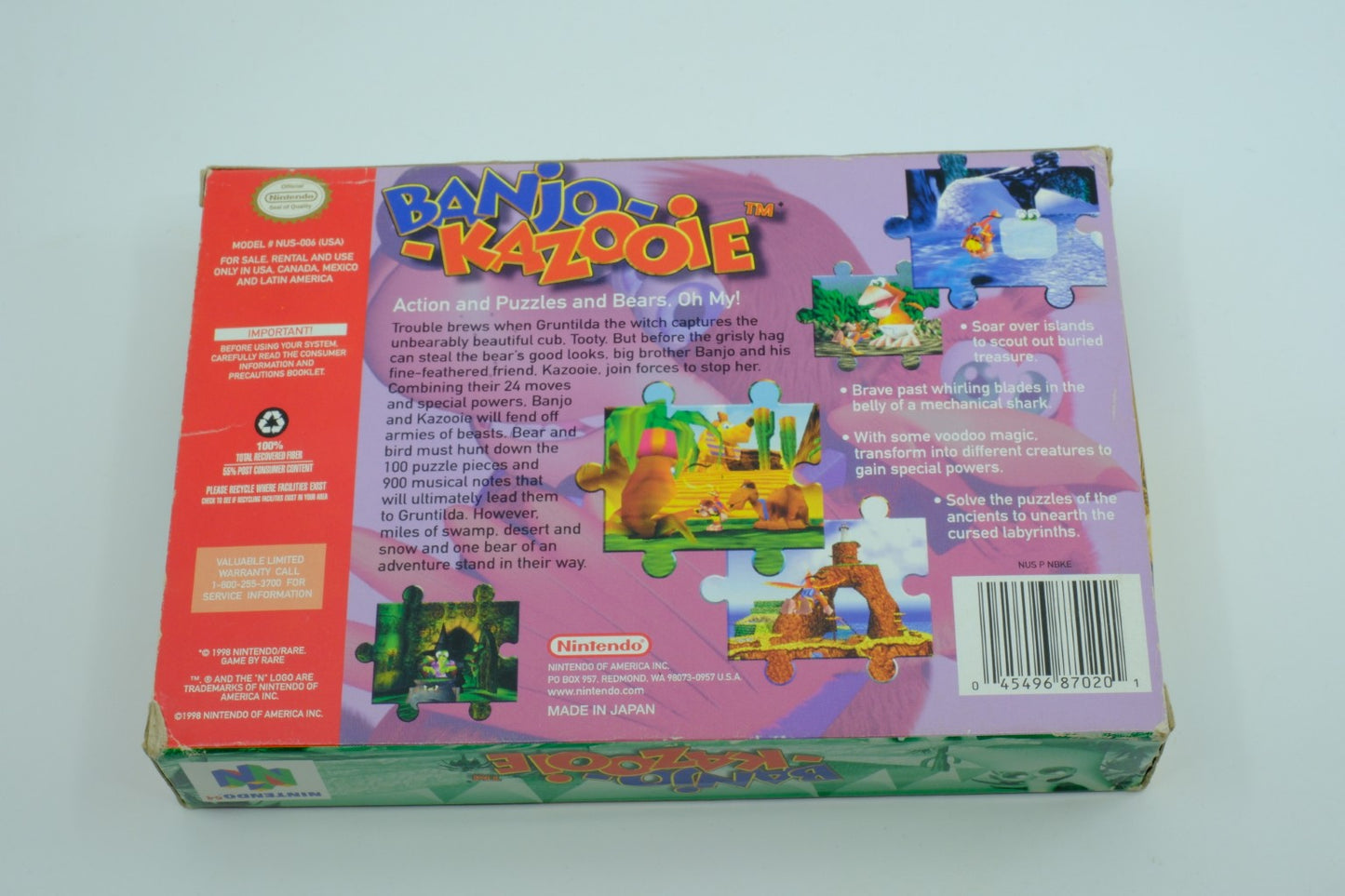 Banjo-Kazooie - Complete in Box
