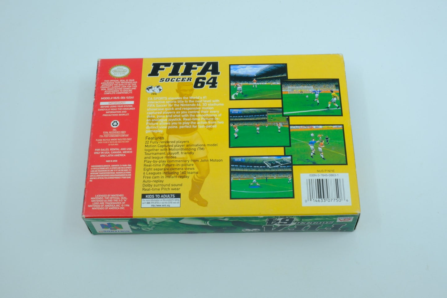 FIFA Soccer 64 - Complete in Box