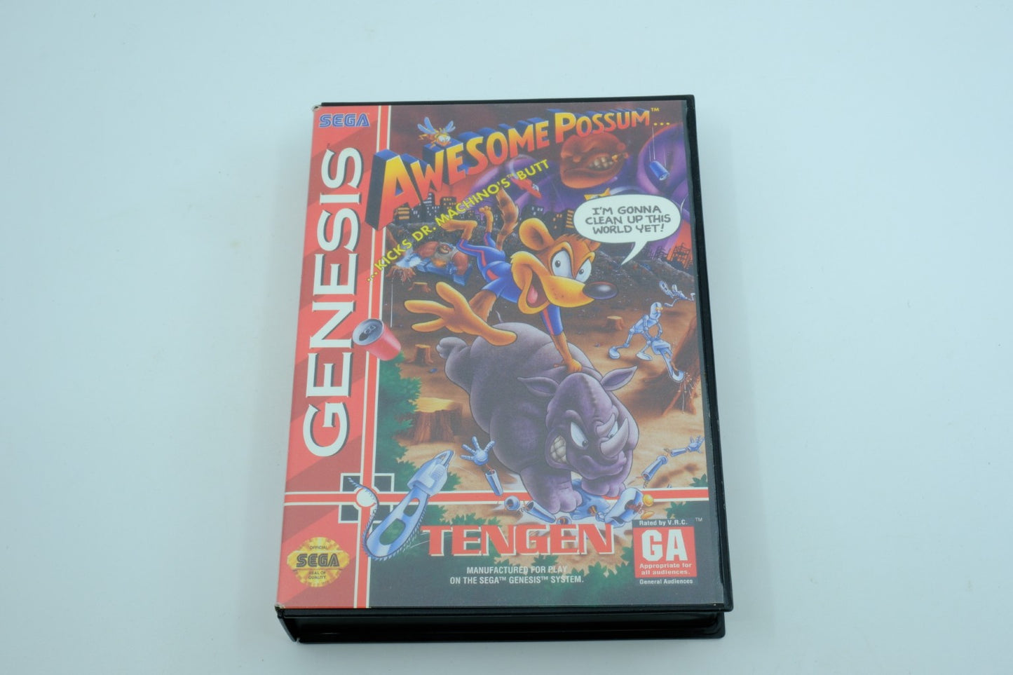 Awesome Possum Kicks Dr. Machino's Butt - Complete in Box