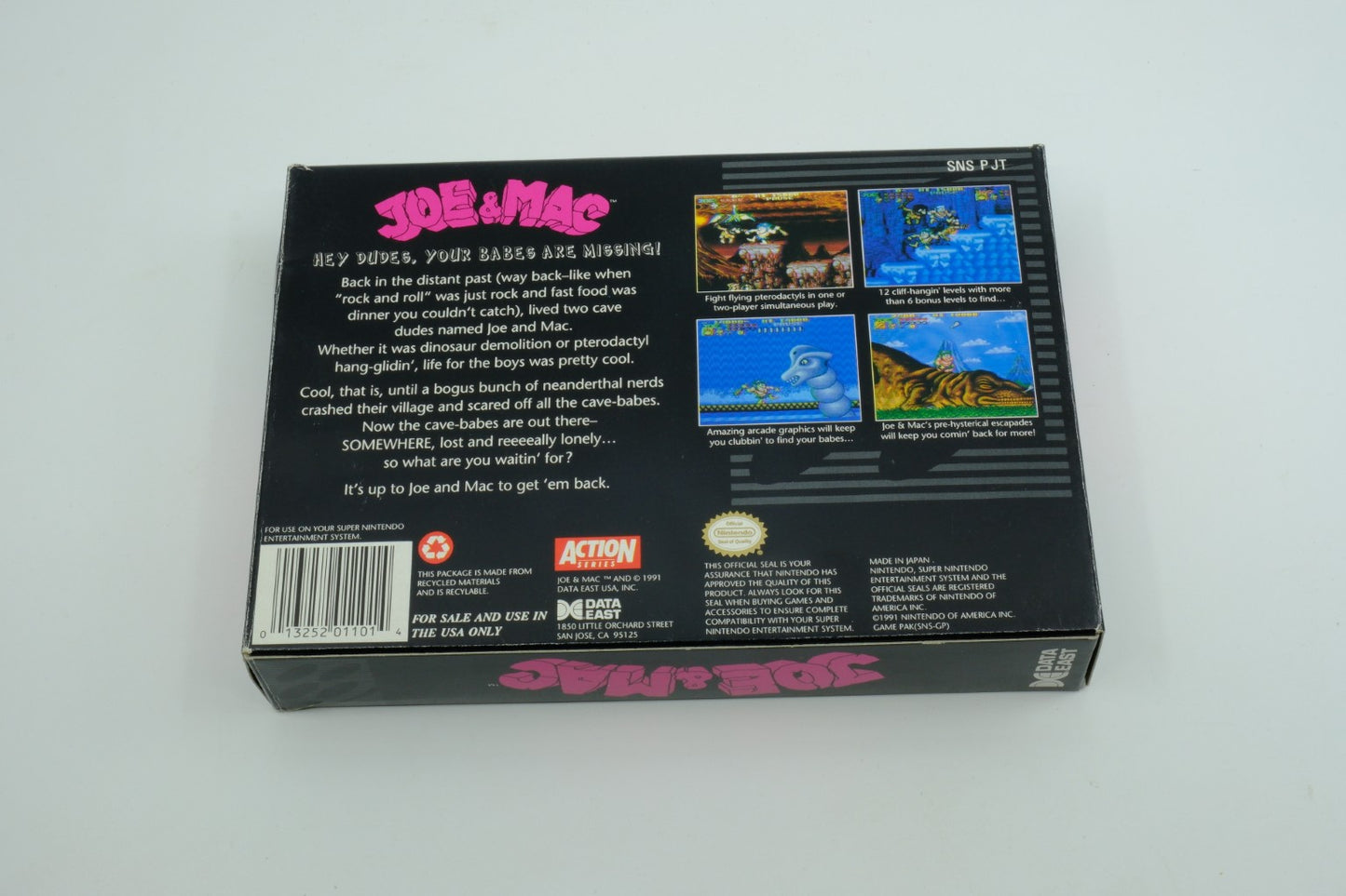 Joe & Mac - Complete in Box
