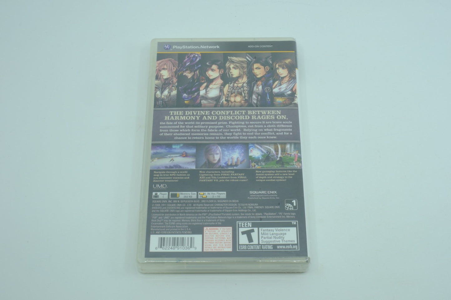 Dissidia 012 Final Fantasy - Sealed