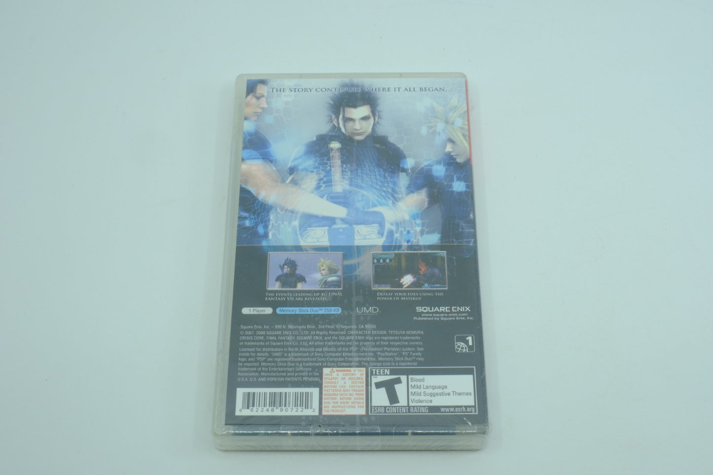 Crisis Core: Final Fantasy VII - Sealed