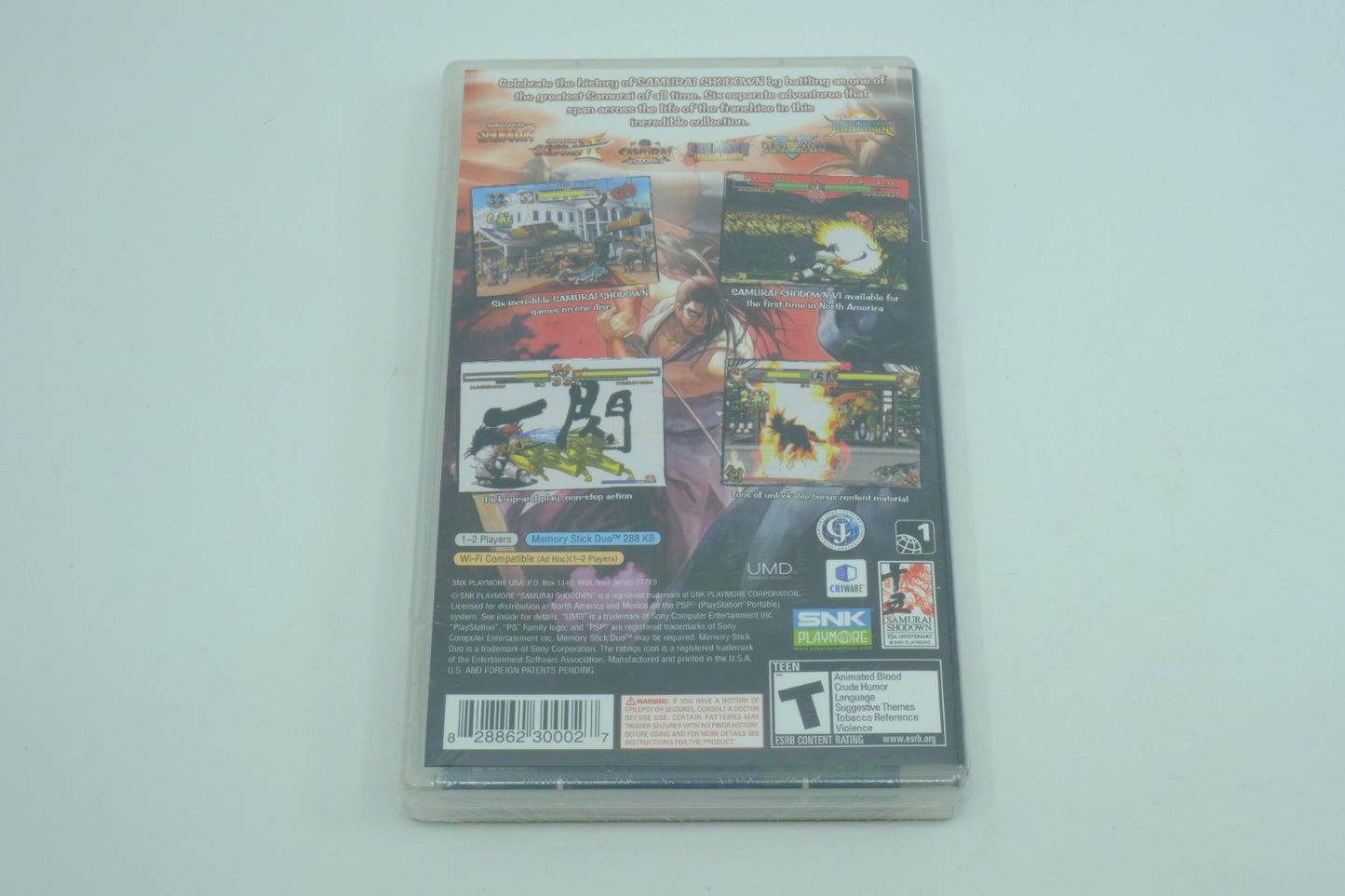 Samurai Shodown Anthology - Sealed