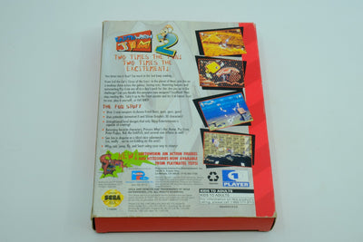 Earthworm Jim 2 - Complete in Box + Poster + Reg Card