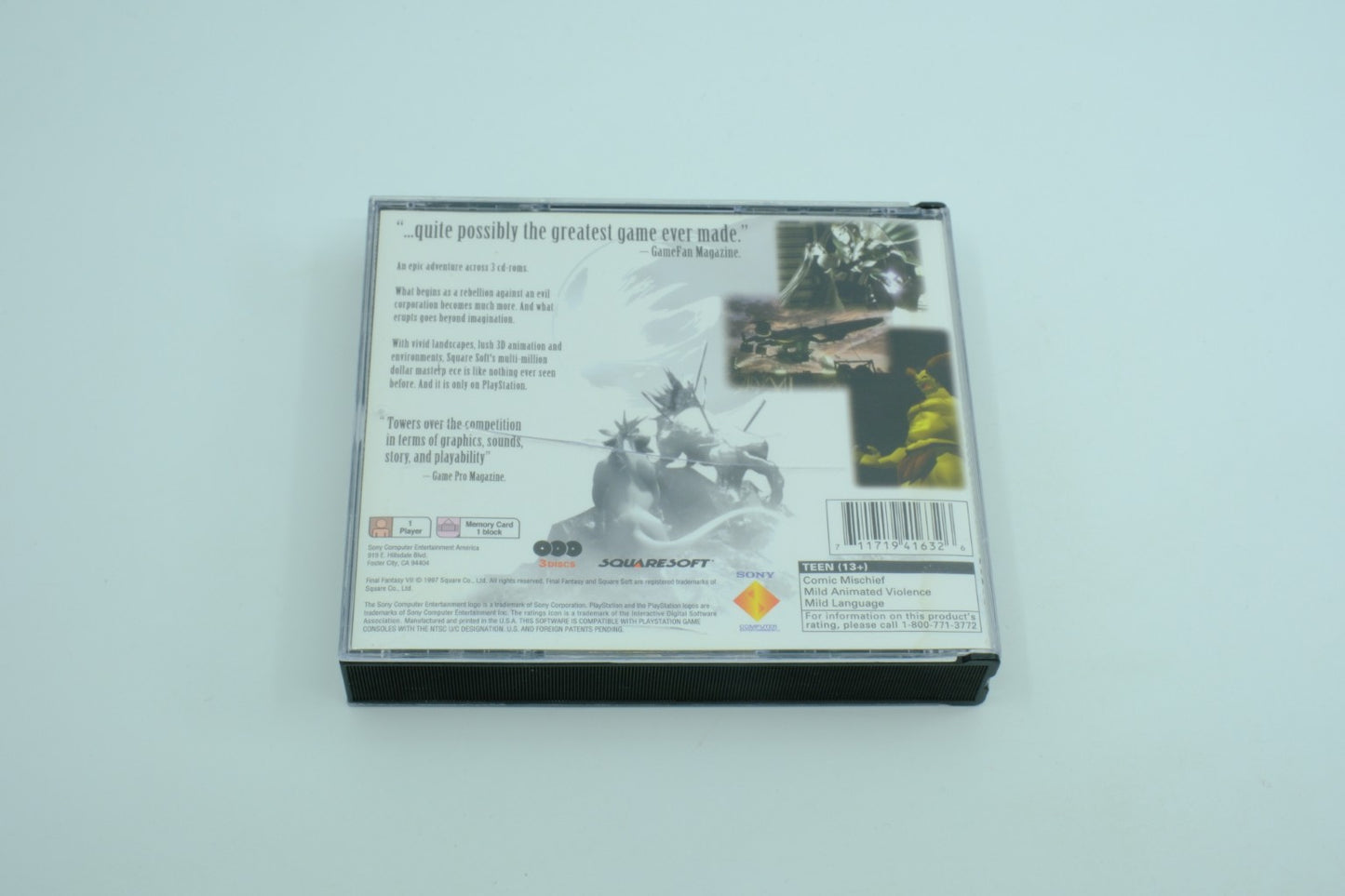 Final Fantasy VII - Complete in Box + Misprint Variant