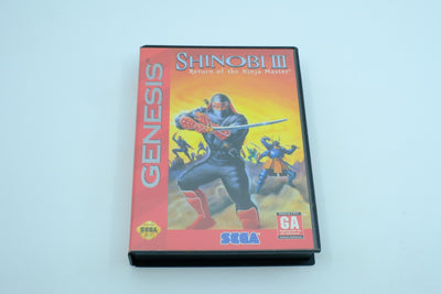 Shinobi III: Return of the Ninja Master - Complete in Box