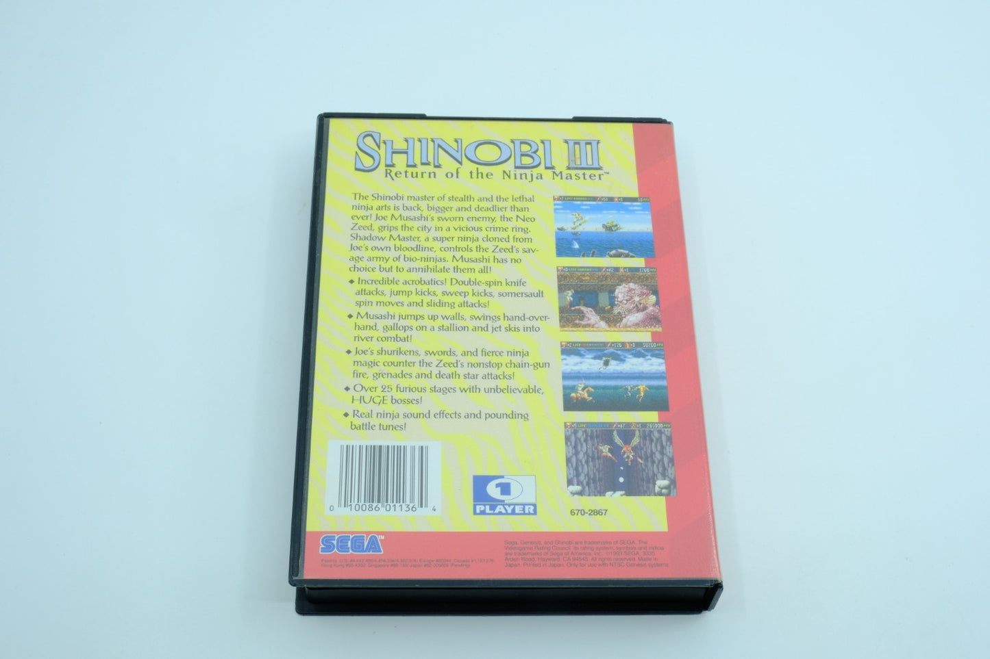 Shinobi III: Return of the Ninja Master - Complete in Box