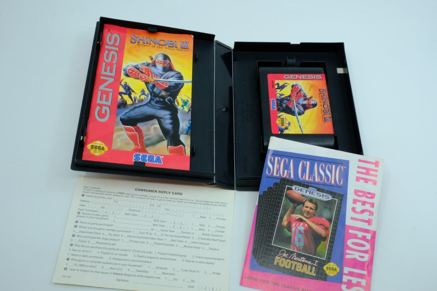 Shinobi III: Return of the Ninja Master - Complete in Box