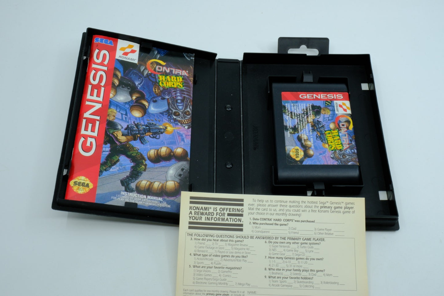 Contra: Hard Corps - Complete in Box