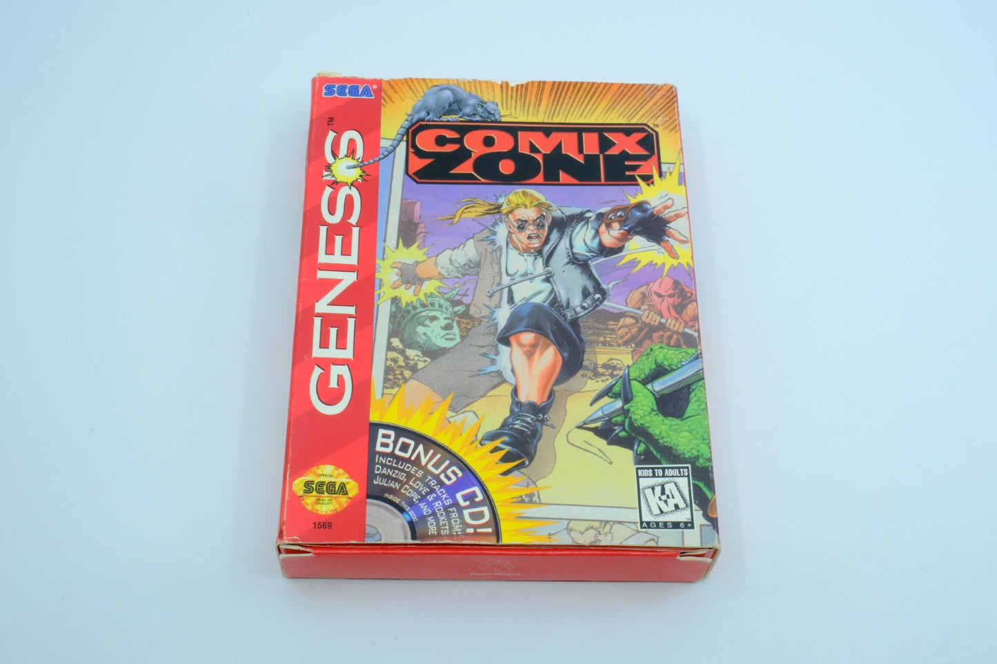 Comix Zone - Complete in Box