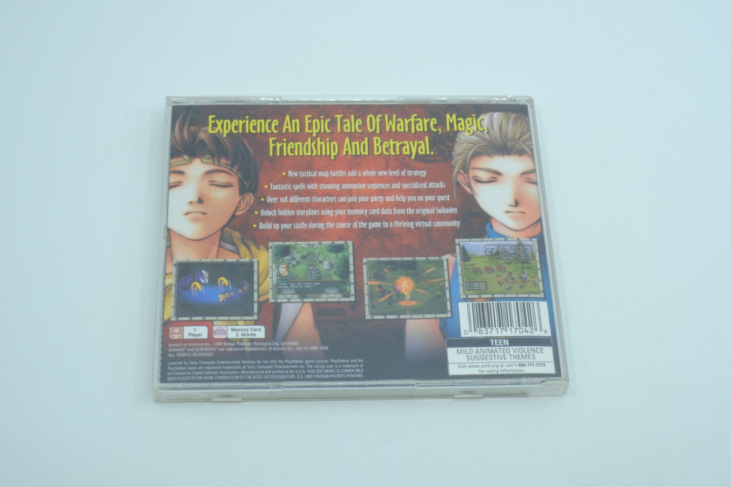 Suikoden 2 - Complete in Box