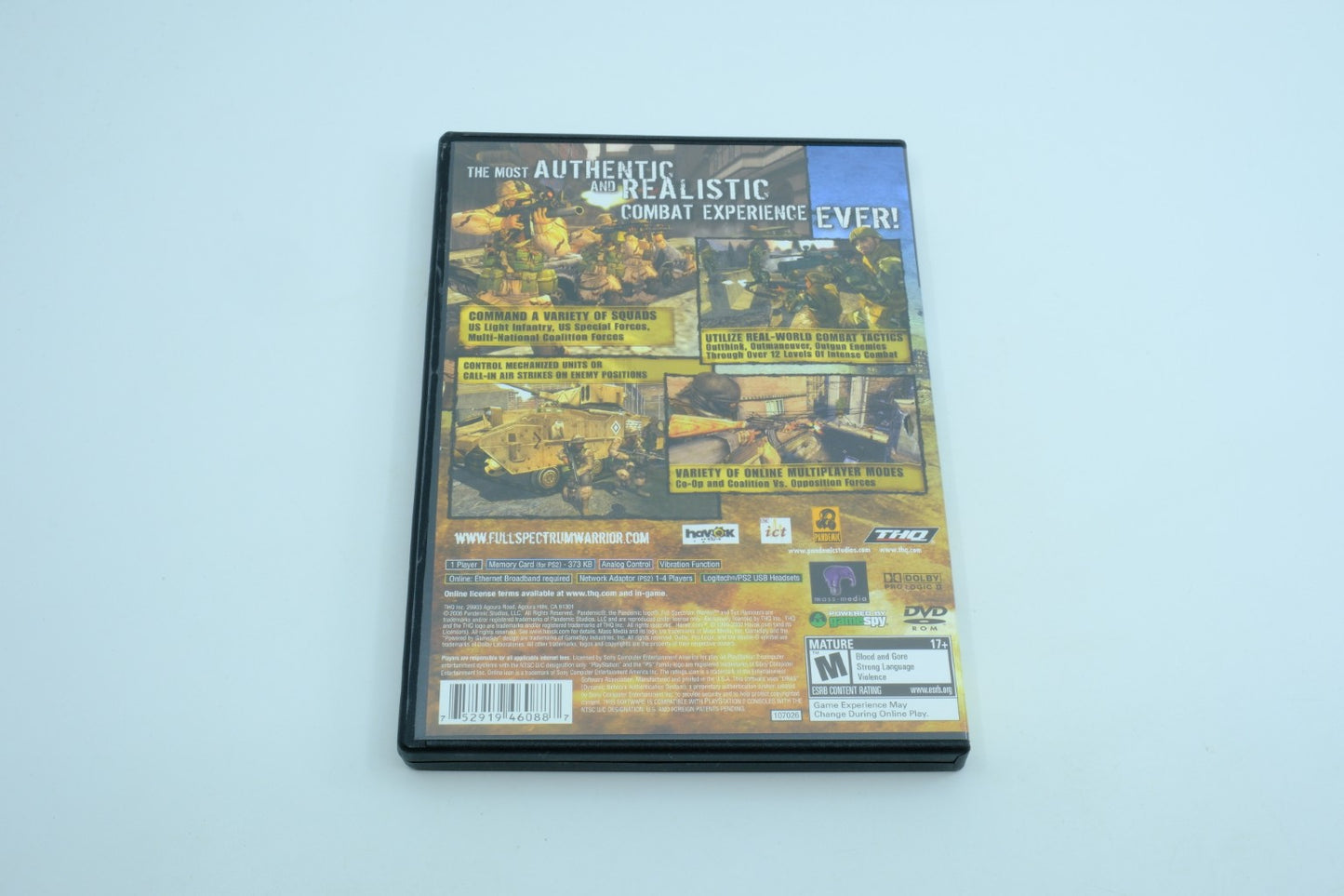 Full Spectrum Warrior: Ten Hammers - Complete in Box