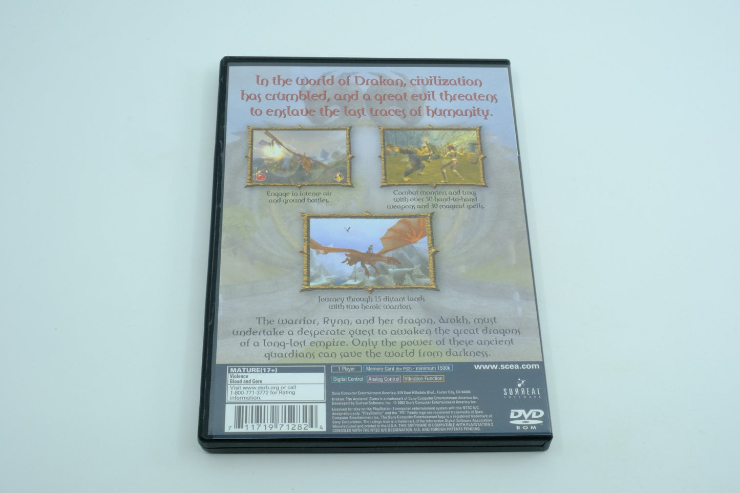Drakan: The Ancients' Gates - Complete in Box