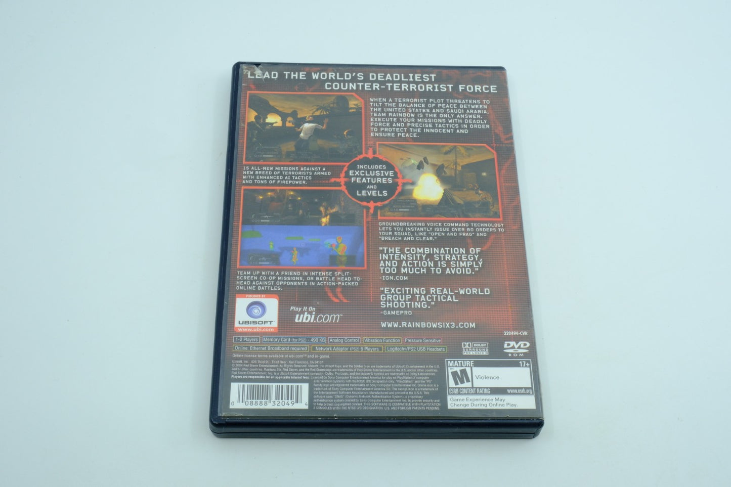 Tom Clancy's Rainbow Six 3 - Complete in Box