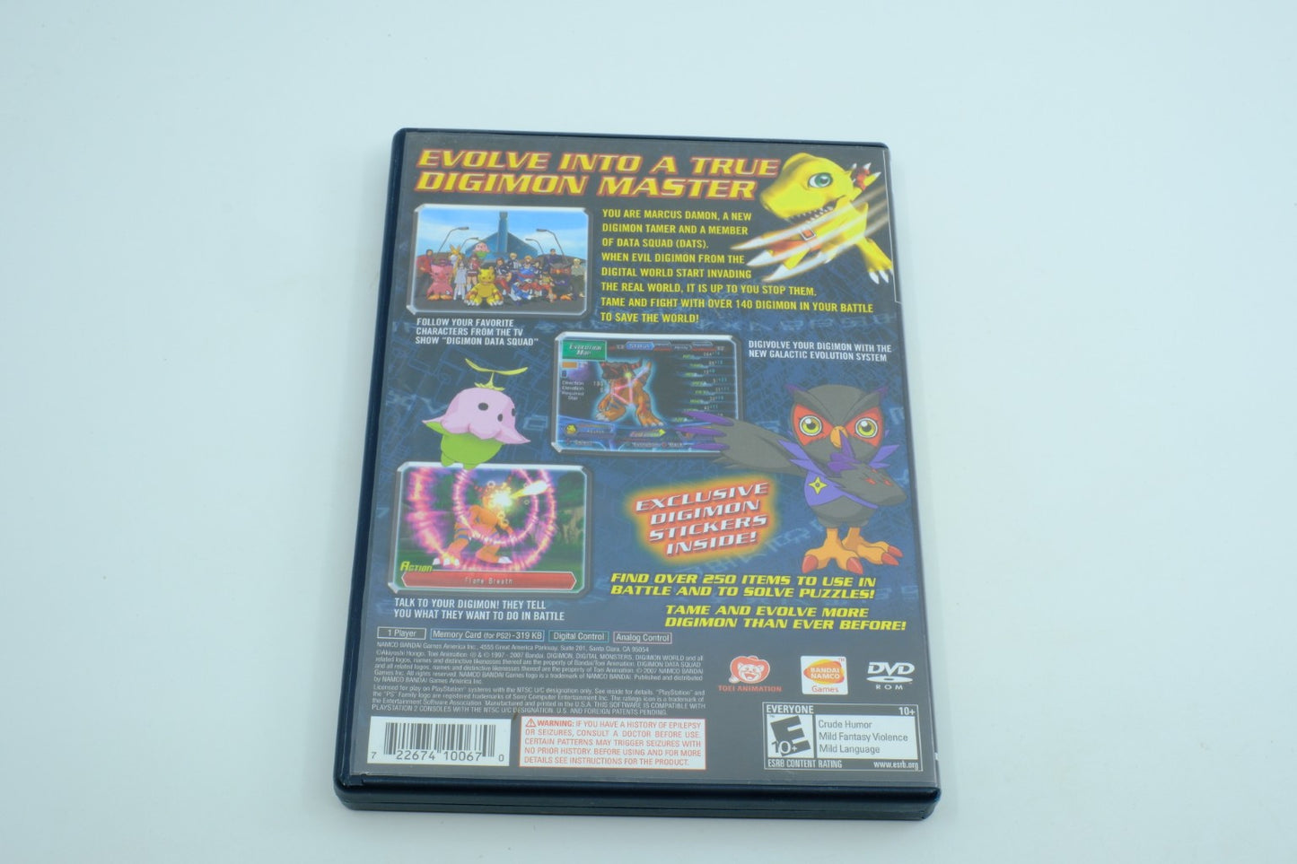 Digimon World: Data Squad - Complete in Box + Stickers