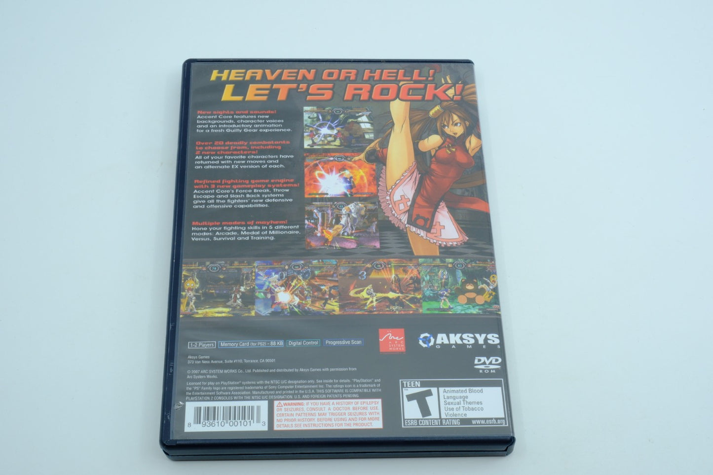 Guilty Gear XX Accent Core - Complete in Box