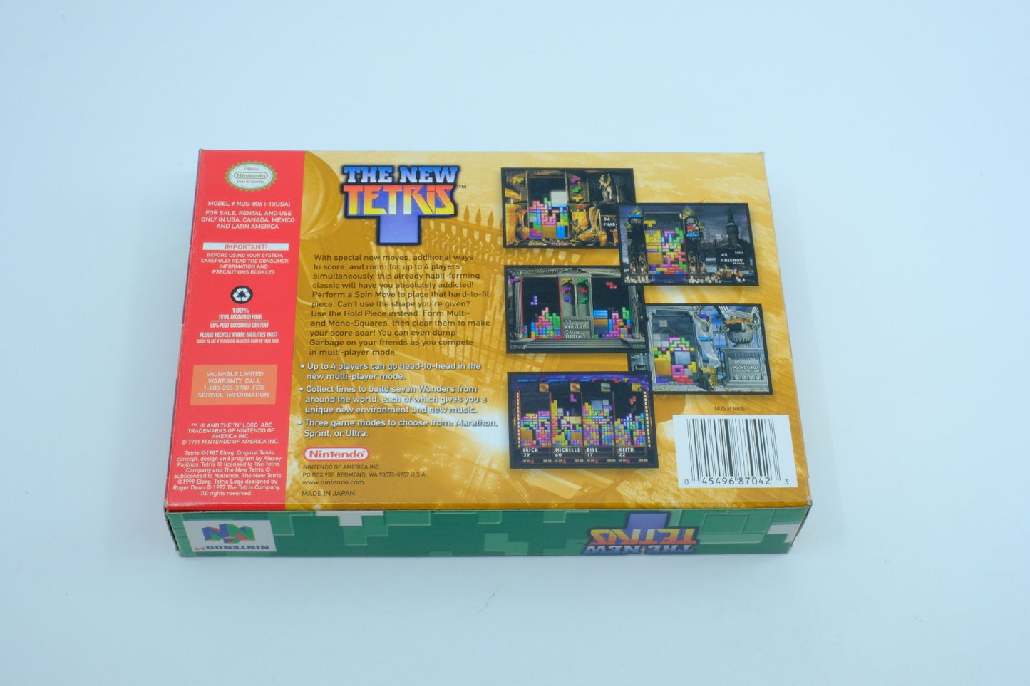 The New Tetris - Complete in Box