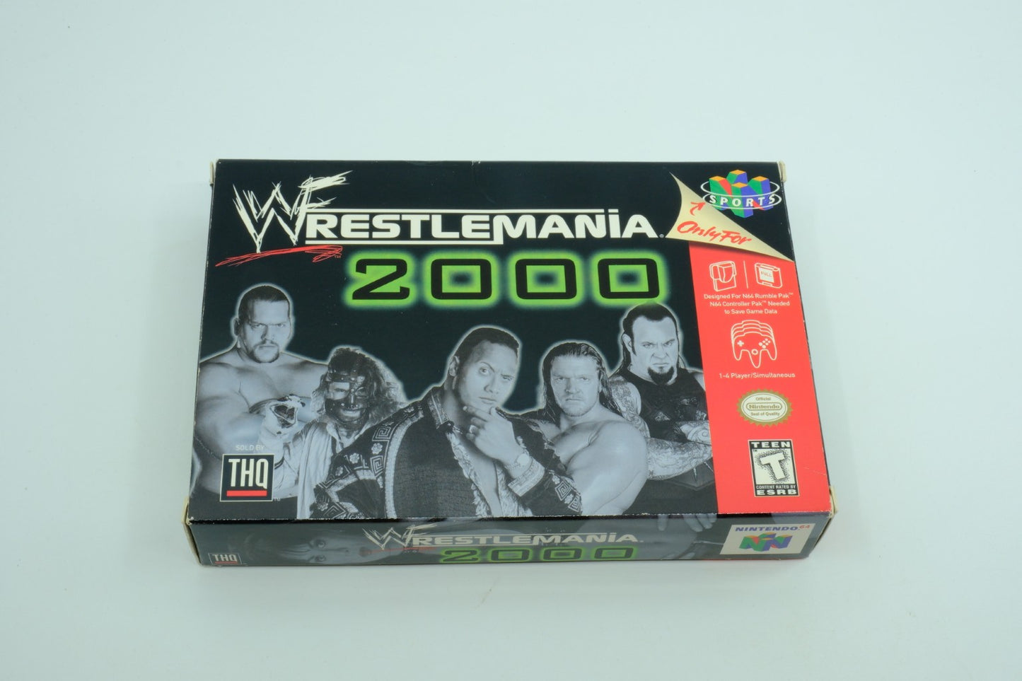 WWF WrestleMania 2000 - Complete in Box
