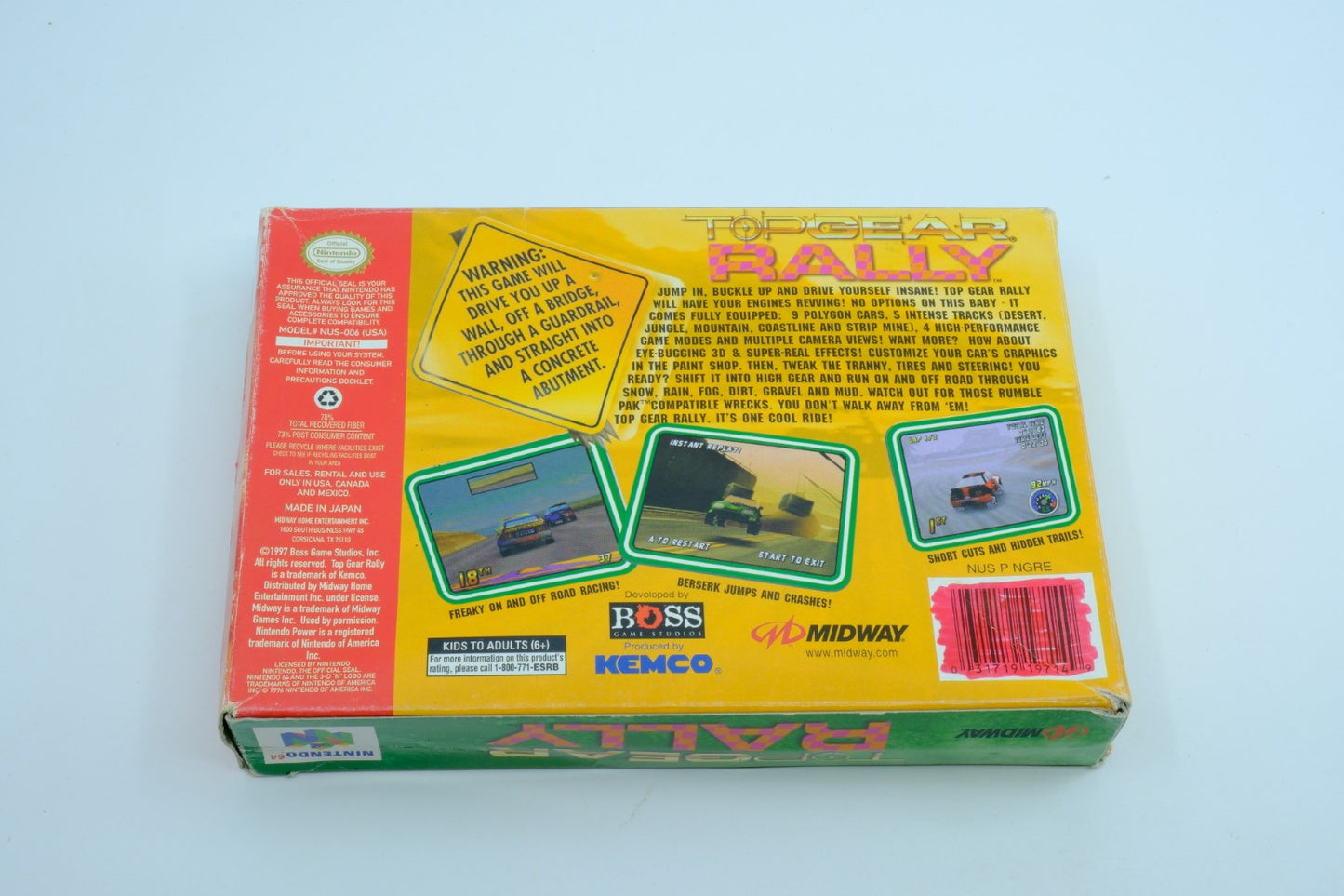 Top Gear Rally - Complete in Box