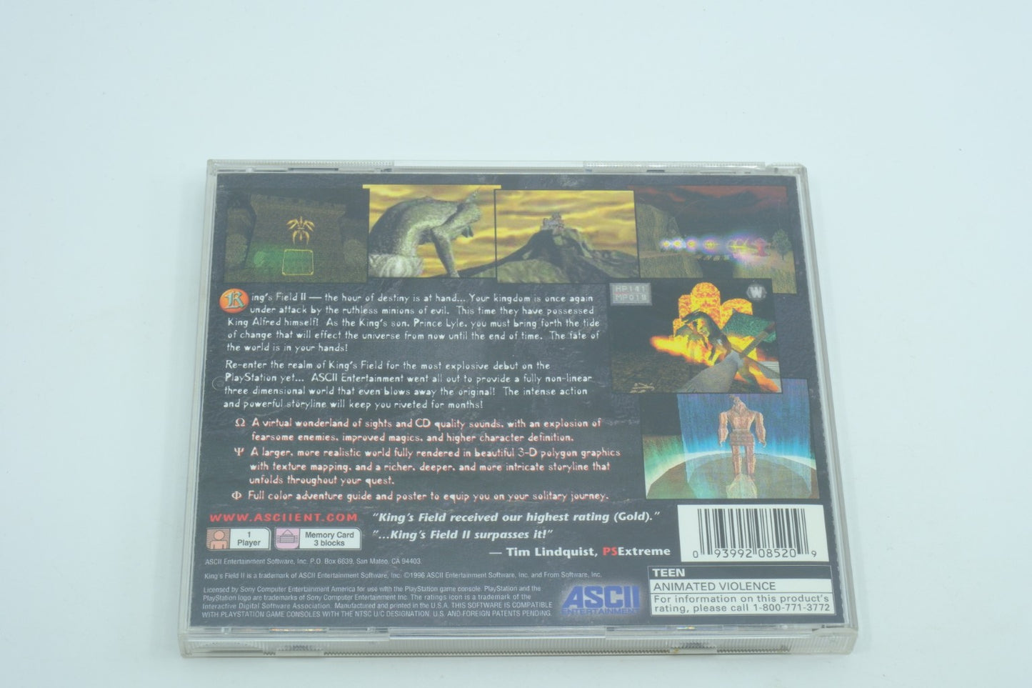 King's Field 2 - Complete in Box