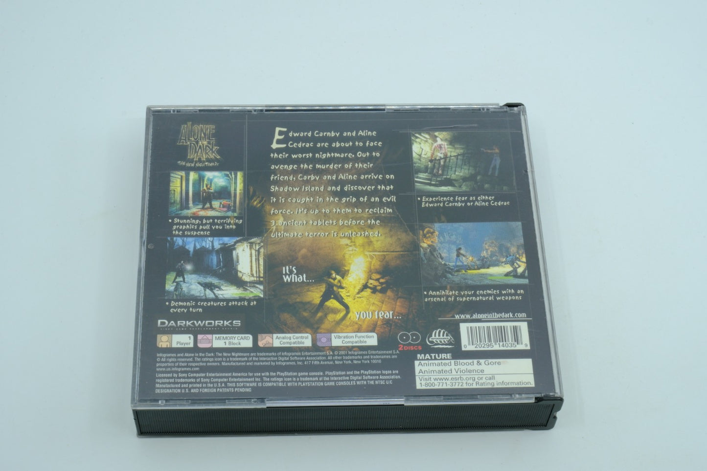 Alone in the Dark: The New Nightmare - Complete in Box