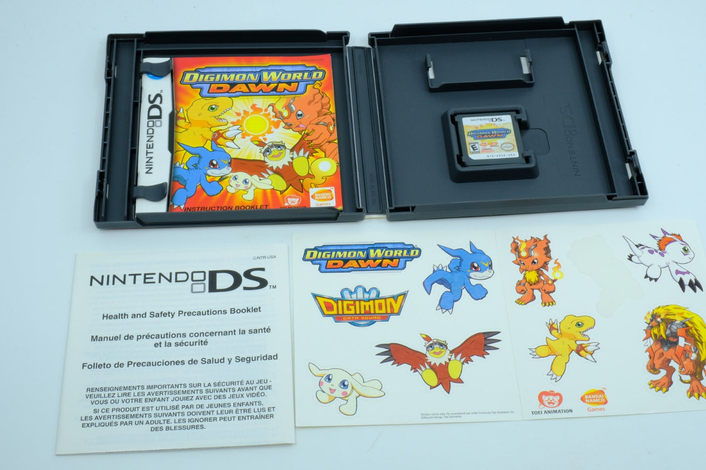 Digimon World Dawn - Complete in Box + Stickers