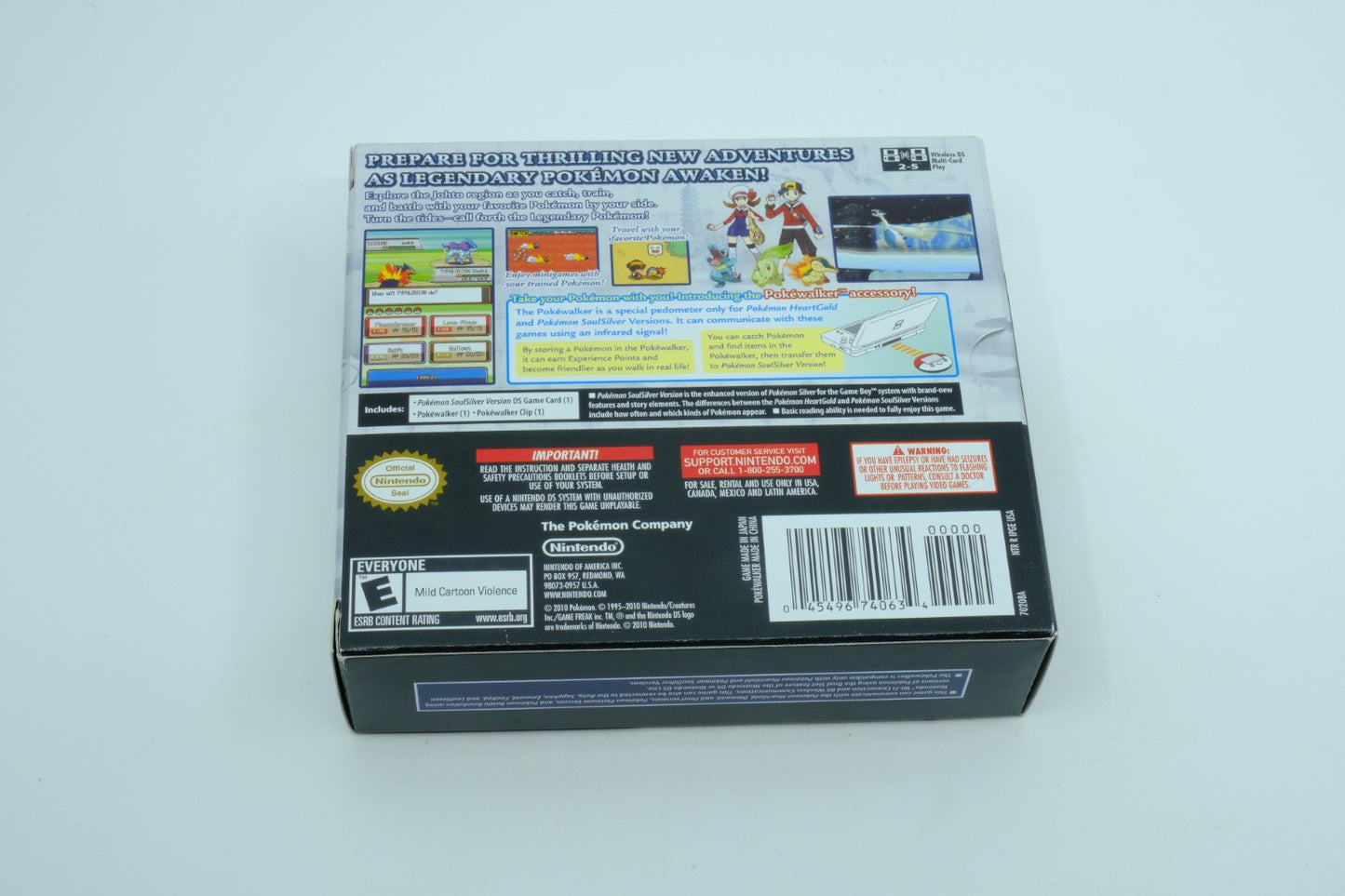 Pokemon SoulSilver Version (Pokewalker Bundle)