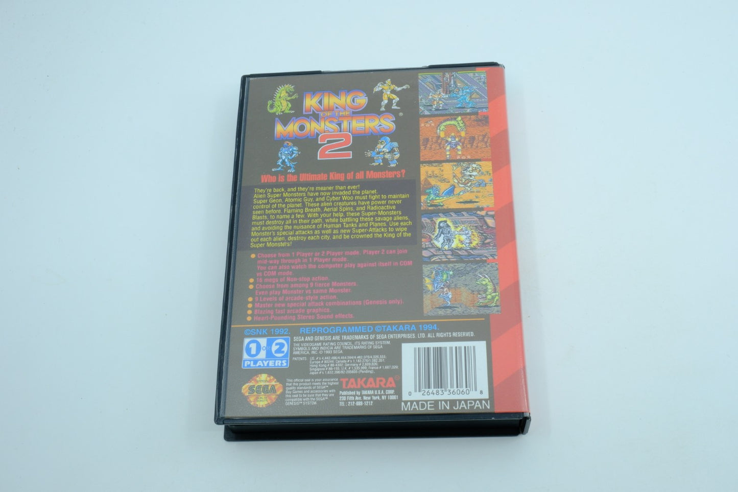 King of the Monsters 2 - Complete in Box
