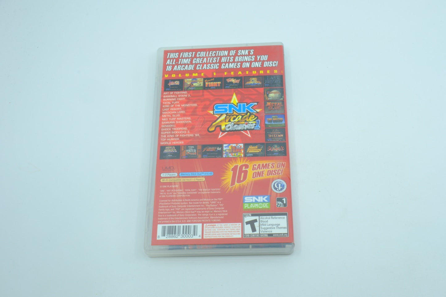 SNK Arcade Classics Vol. 1 - Complete in Box