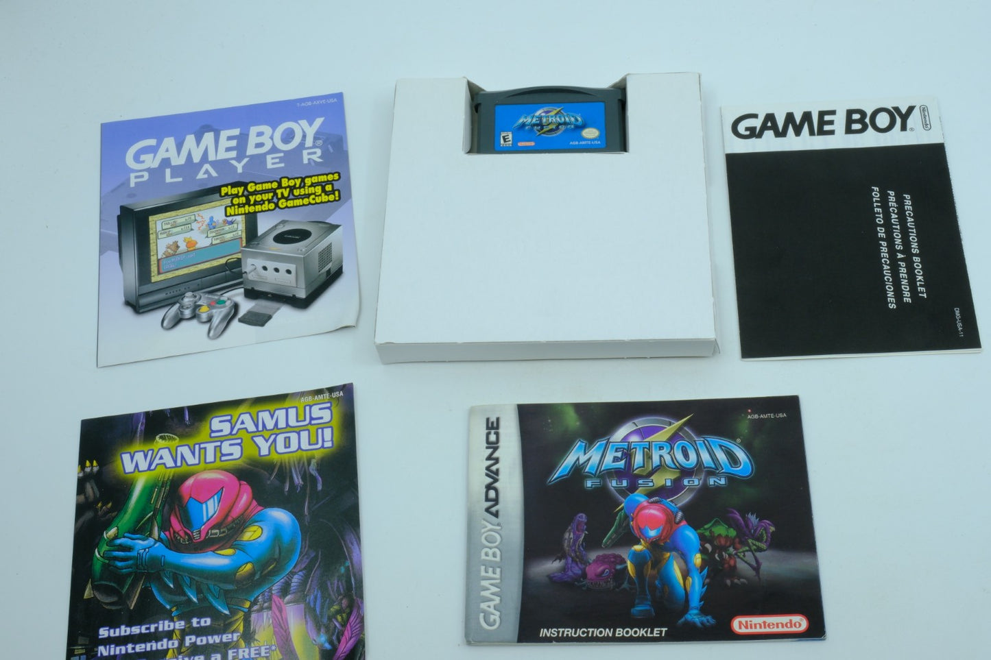 Metroid Fusion - Complete in Box