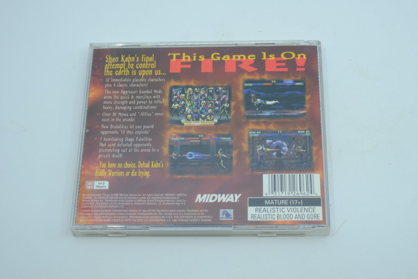 Mortal Kombat Trilogy - Complete in Box