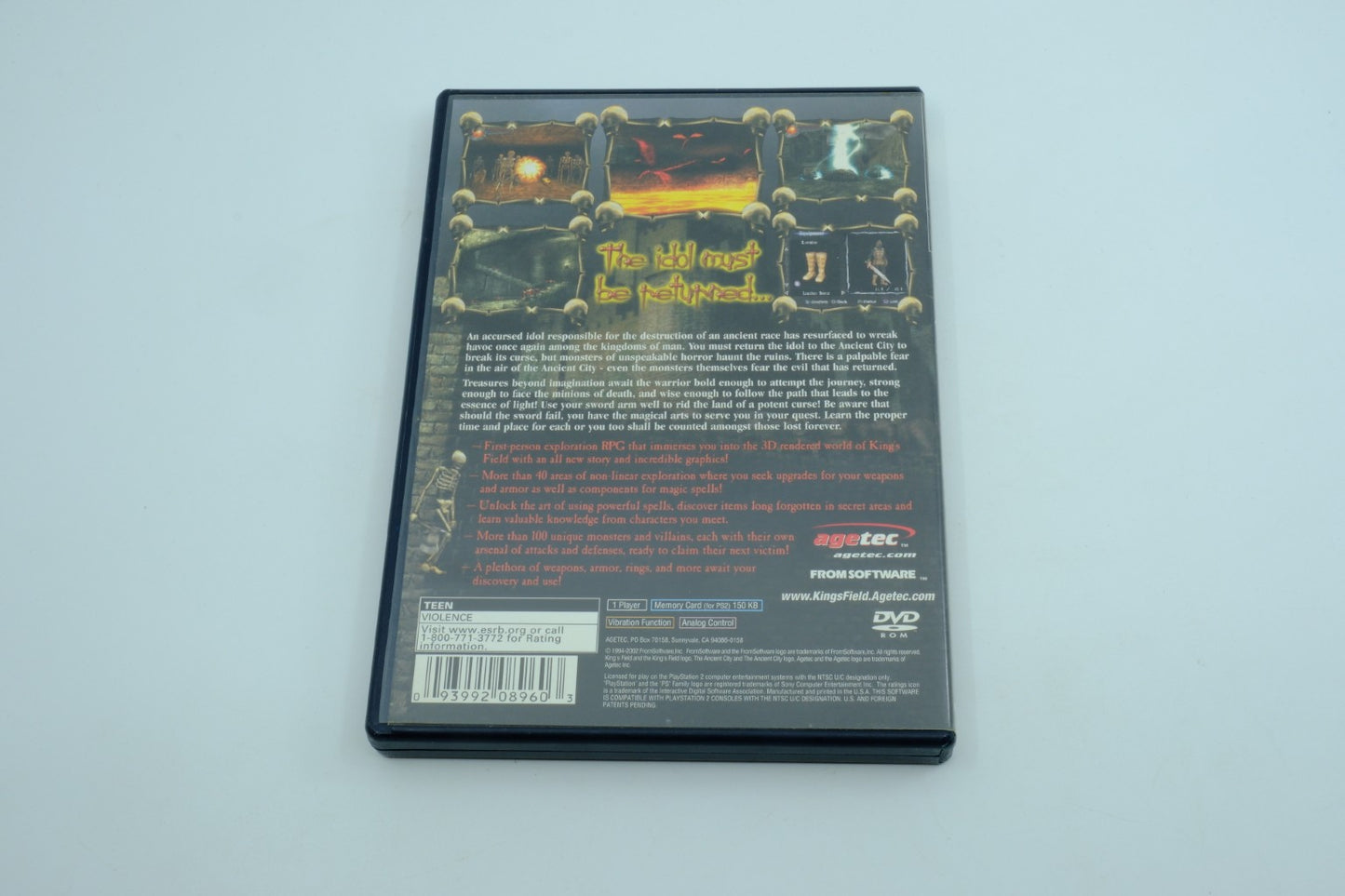 King's Field: The Ancient City - Complete in Box