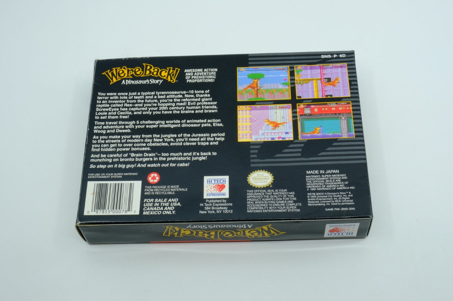 We're Back! A Dinosaur's Story - Complete in Box