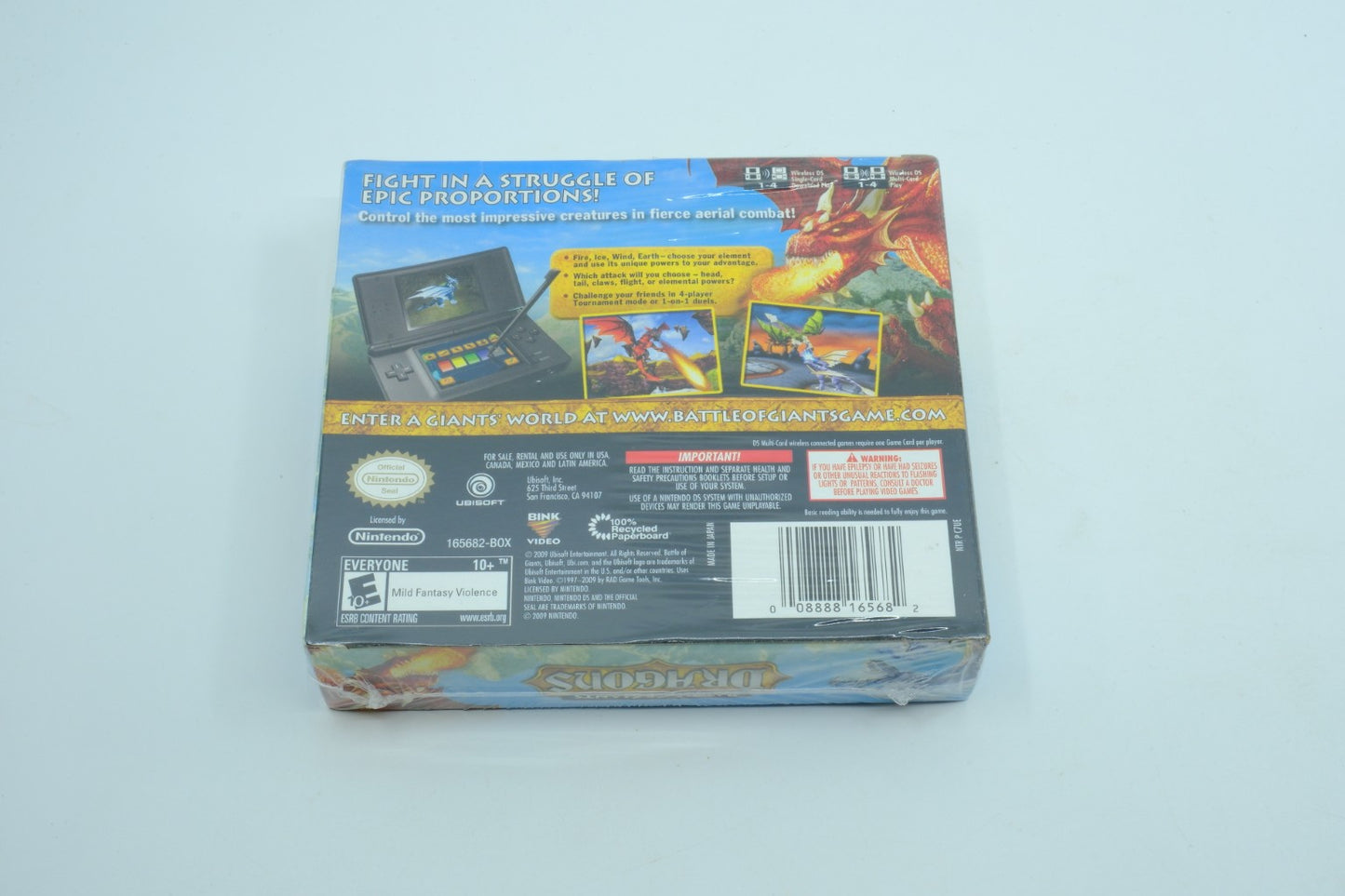 Battle of Giants: Dragons - Sealed big box
