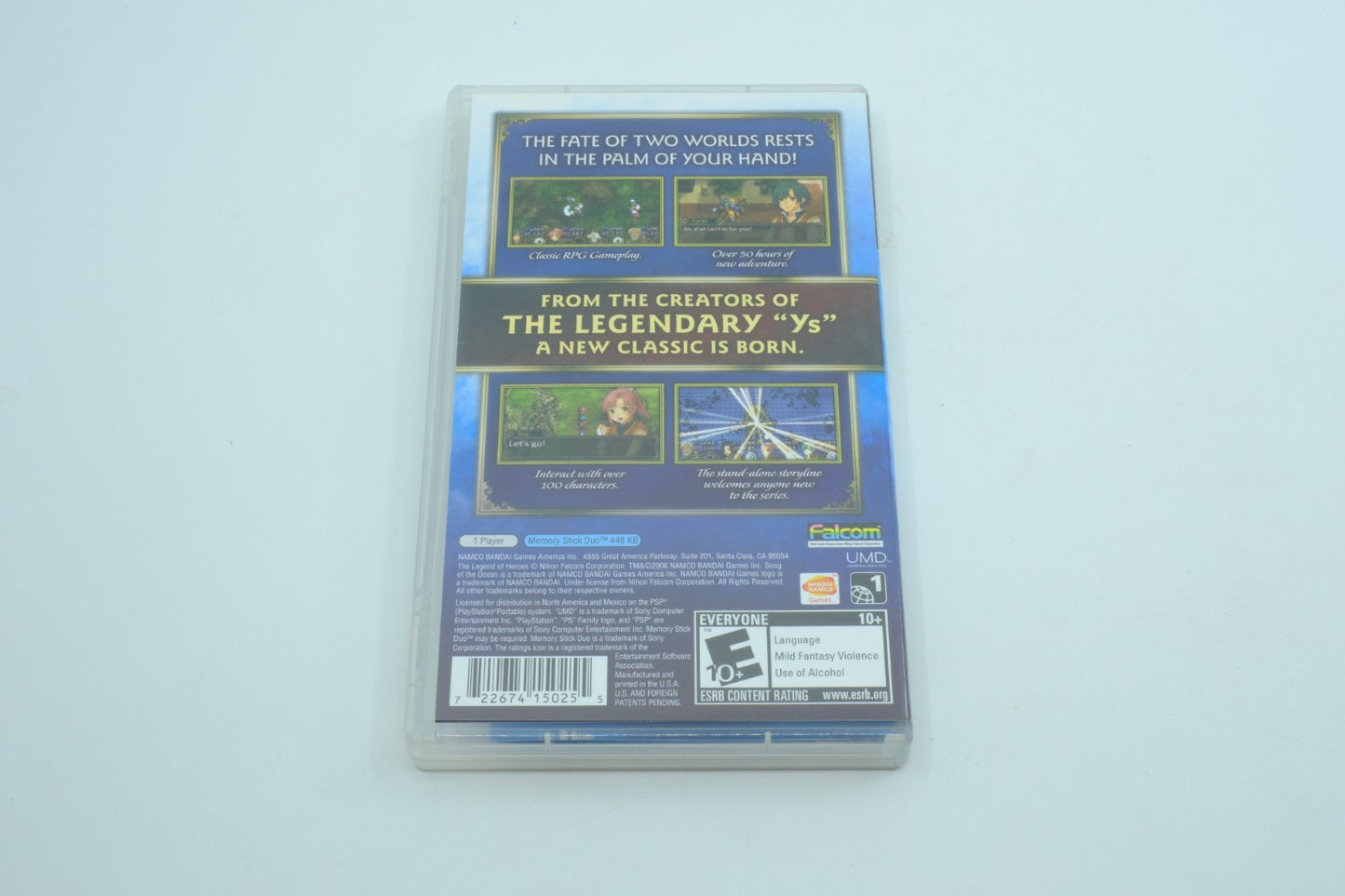 The Legend of Heroes 3 III: Song of the Ocean - Complete in Box