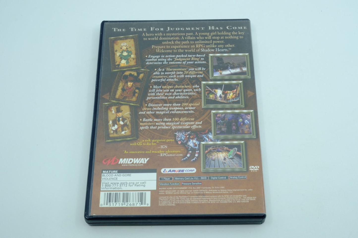 Shadow Hearts - Complete in Box