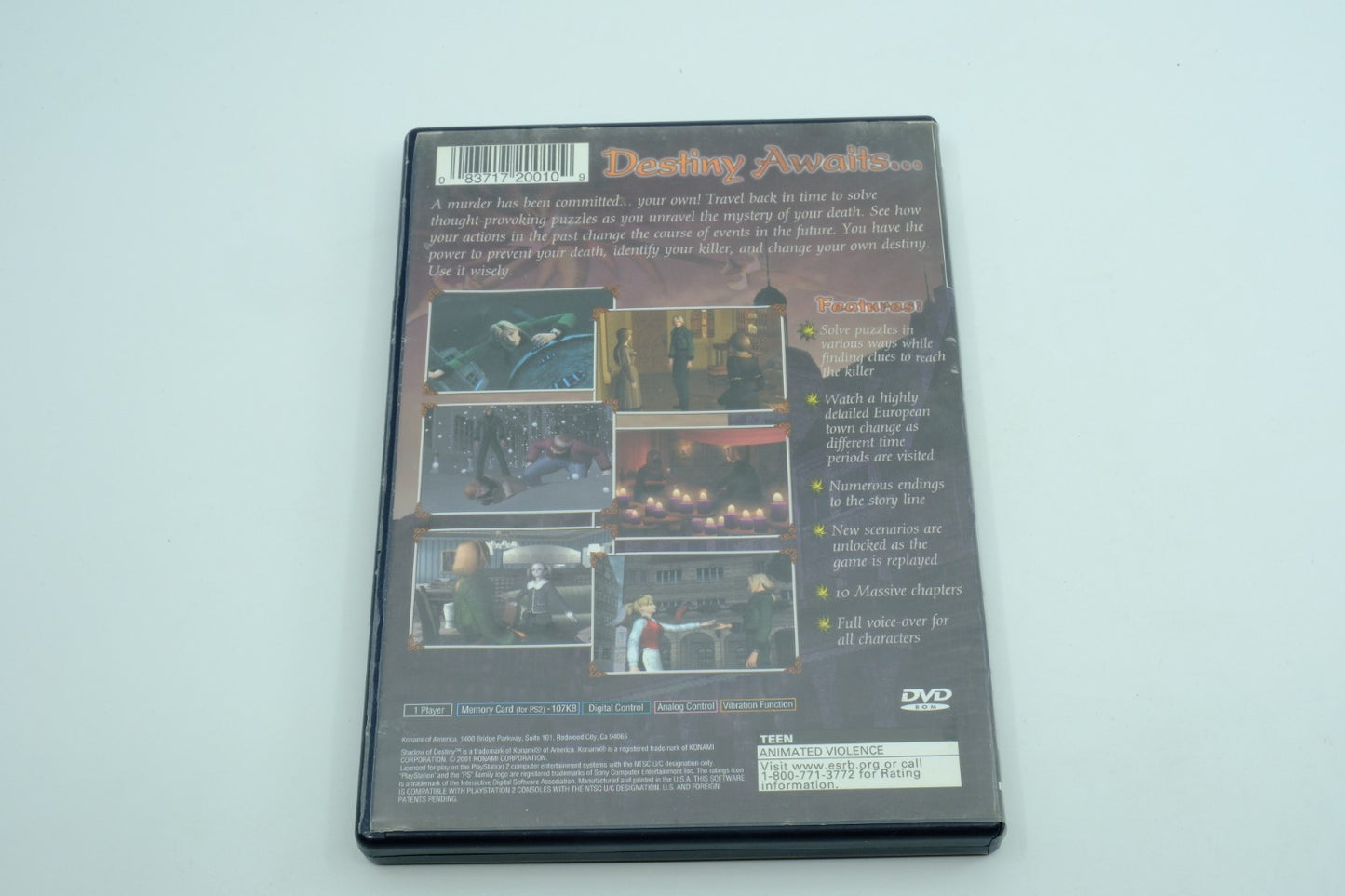 Shadow of Destiny - Complete in Box