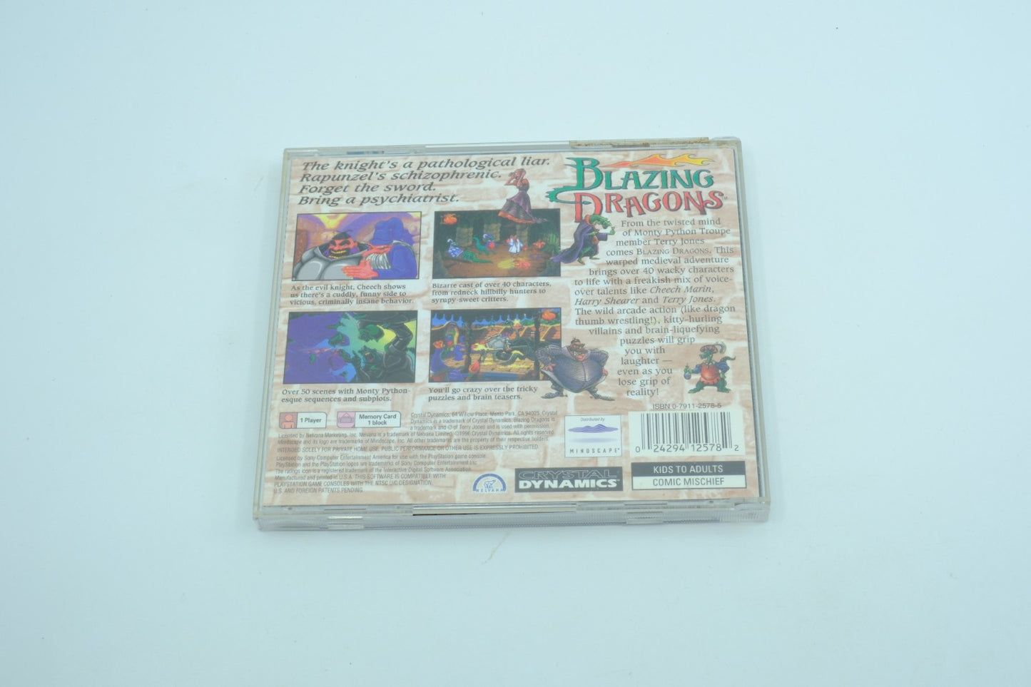 Blazing Dragons - Complete in Box