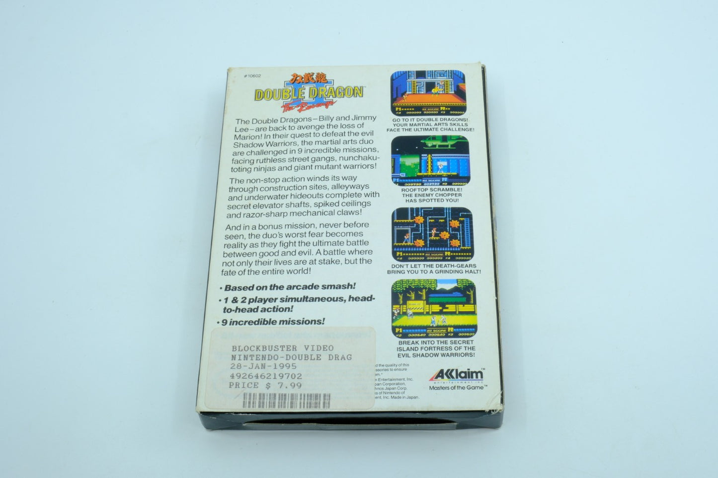 Double Dragon II: The Revenge - Complete in Box