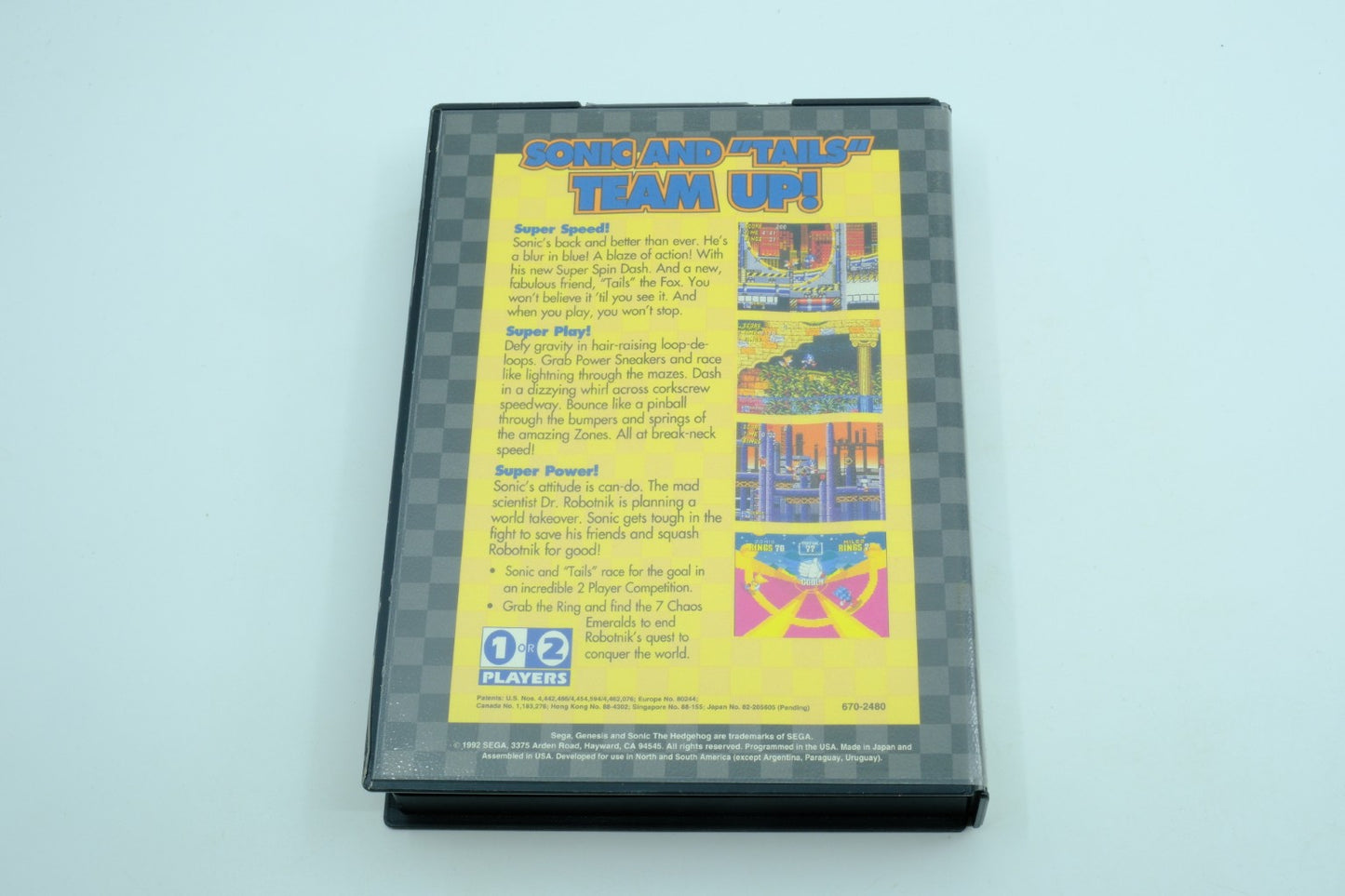 Sonic the Hedgehog 2 - Complete in Box