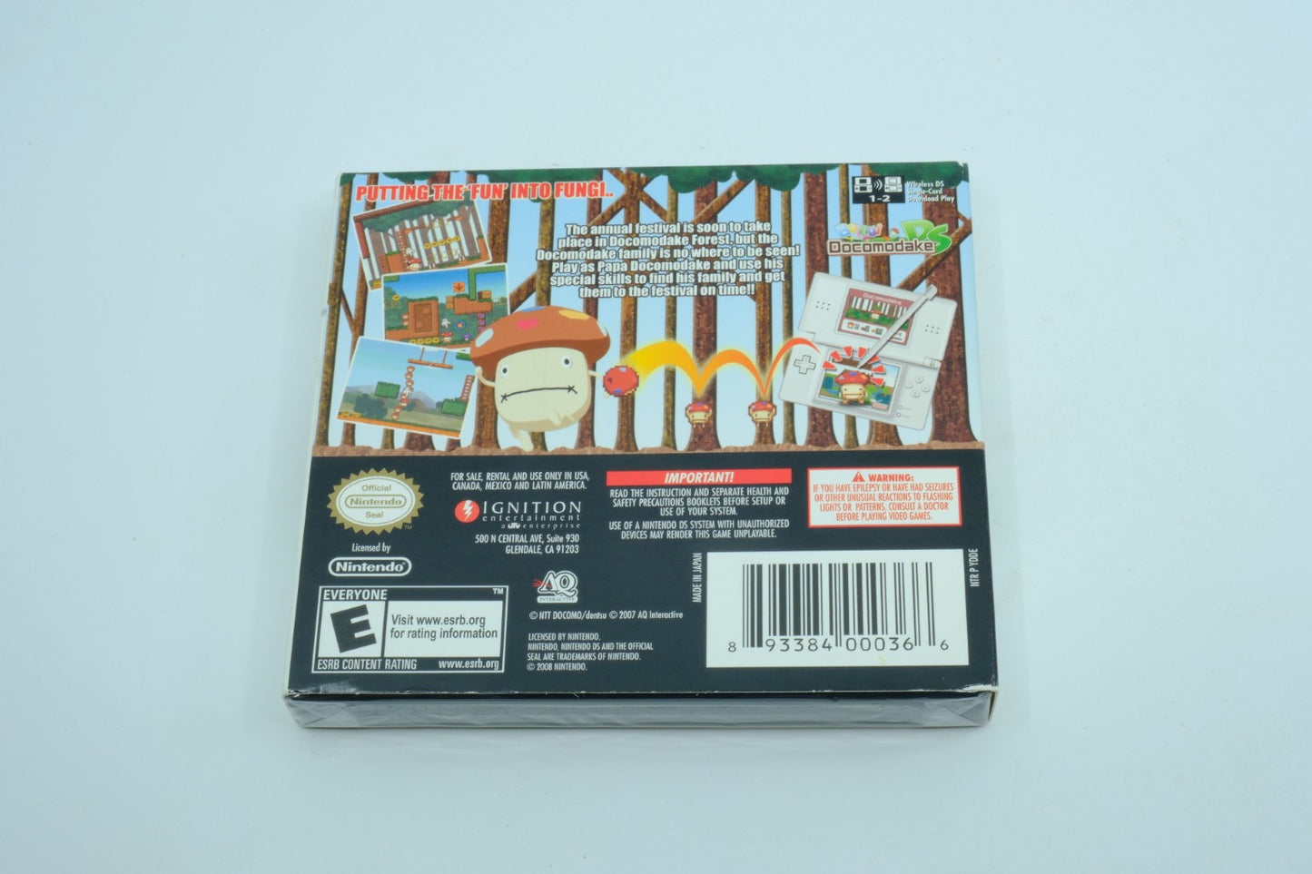 Boing! Docomodake DS - Sealed