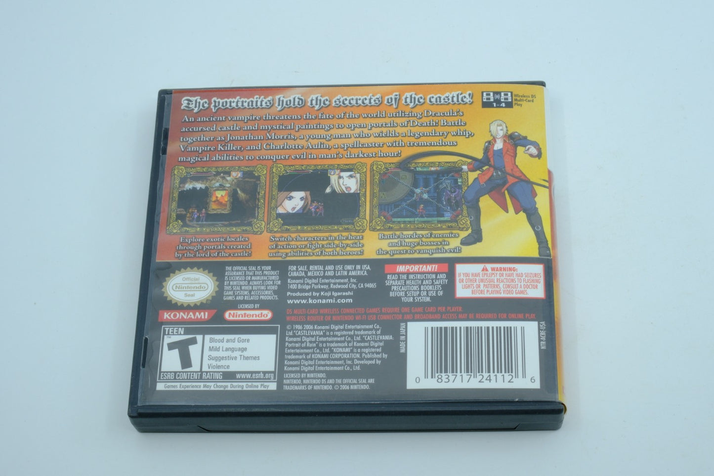 Castlevania: Portrait of Ruin - Complete in Box