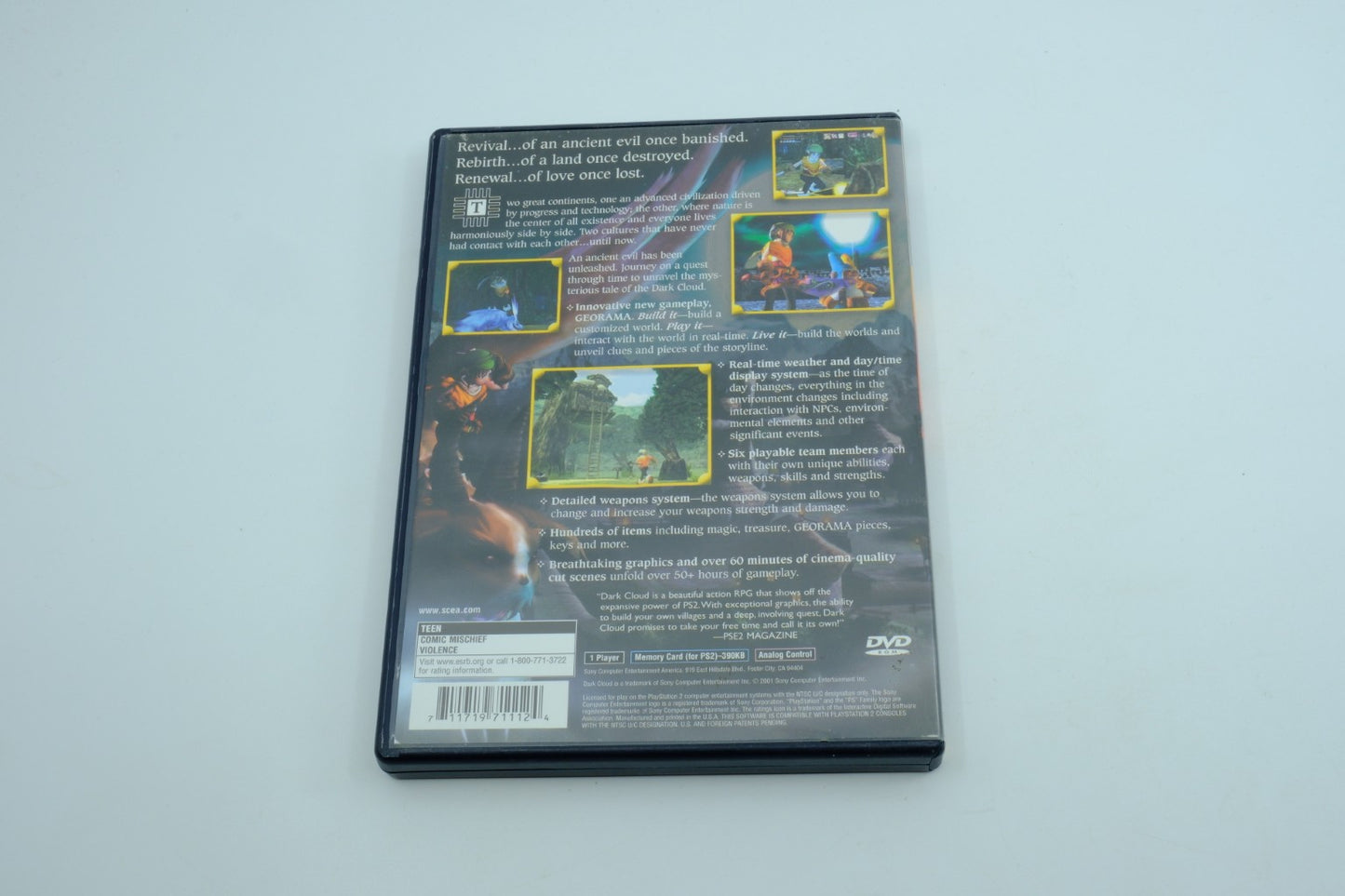 Dark Cloud - Complete in Box