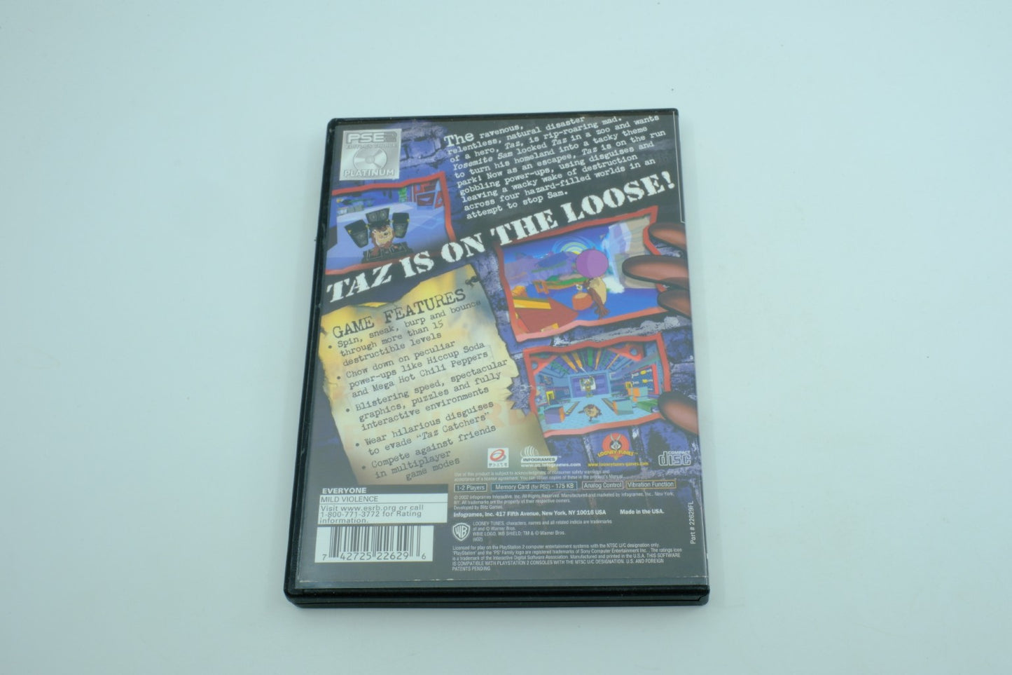 Taz Wanted - Complete in Box