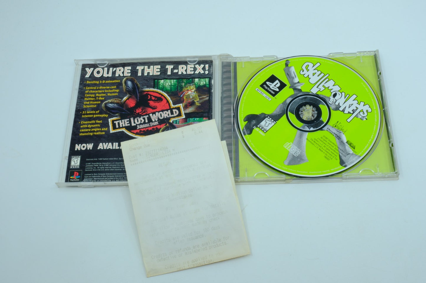 Skullmonkeys - Complete in Box + Original receipt
