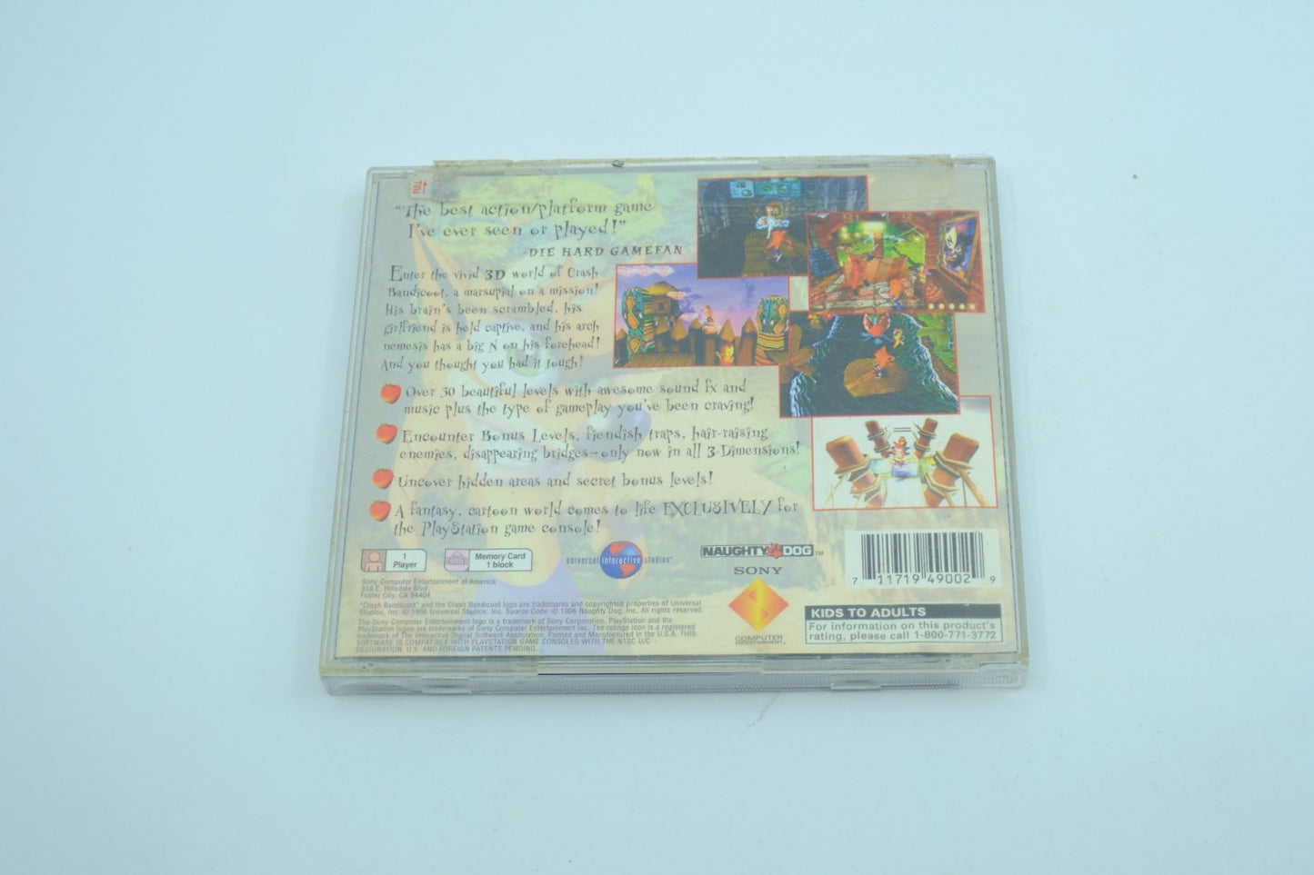 Crash Bandicoot - Complete in Box