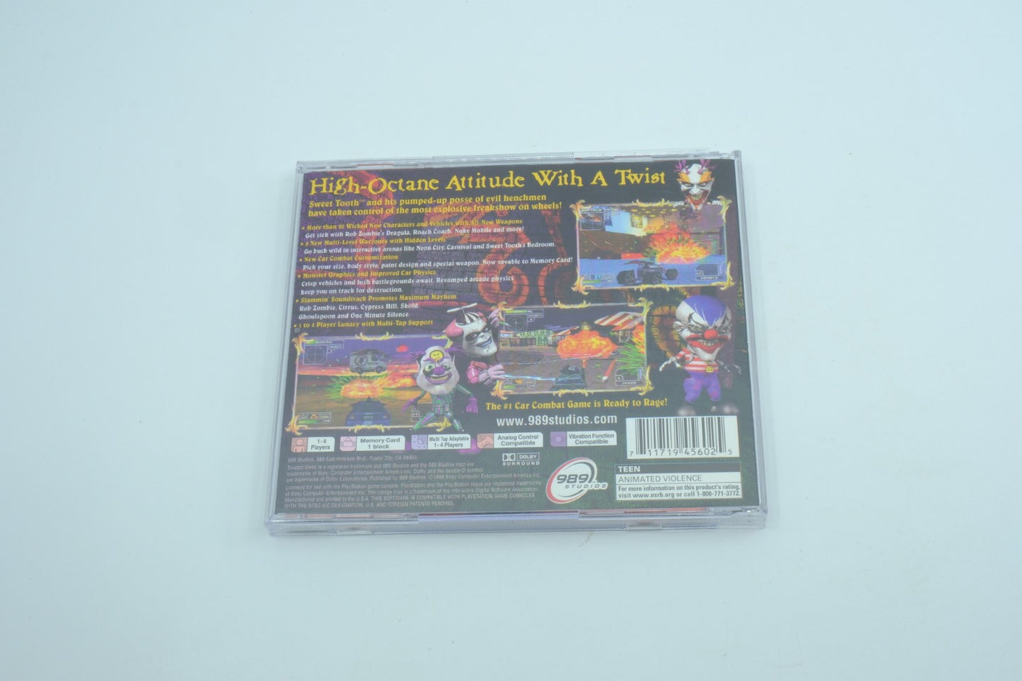 Twisted Metal 4 - Complete in Box
